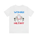 Proud Woman Veteran: Military Design T-Shirt - Breaking Barriers, Honoring Service