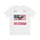 Fearless and Proud: Military T-Shirt - 'I Am a Dad, Grandpa, and a Veteran - Nothing Scares Me