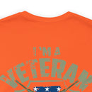 Timeless Service: Military Design T-Shirt - 'I'm a Veteran - My Oath of Enlistment Has No Expiration Date