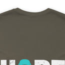 Unite for Mental Health: Teal Ribbon PTSD Design T-Shirt for Awareness