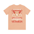 Fearless and Faithful: Military Design T-Shirt - Strong, Courageous, and Committed Veteran