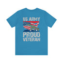 US Army Proud Veteran Military Design T-Shirt: Honor Your Service in Style