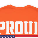 Proud Veteran: Military Design T-Shirt Honoring Courage and Dedication