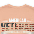 Walk of Honor: Military Design T-Shirt - Proud American Veteran, Standing Beside Heroes