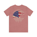 Saluting Sacrifice: Thank You to All Who Defend the Flag Military T-Shirt