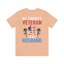 Forever My Hero: Military Design T-Shirt - Honoring My Husband, My Veteran