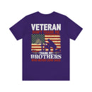 Never Forgotten: Veteran Don't Thank Me, Thank My Brothers Who Never Came Back - Military Design T-Shirt