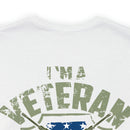 Timeless Service: Military Design T-Shirt - 'I'm a Veteran - My Oath of Enlistment Has No Expiration Date