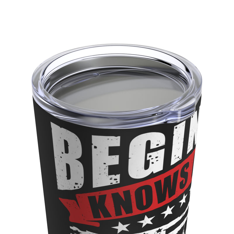 Exceptional Wisdom: 20oz Black Military Design Tumbler - Veterans Know the Exceptions