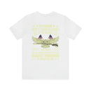 Unwavering Patriotism: Veteran Don't Think I Won't Suit Up Again Military Design T-Shirt Defending Our Flag Against Terrorism