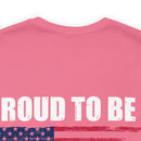 Pride in Unity: 'Proud to be a Military Family' Military Design T-Shirt