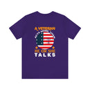 Actions Speak Louder: Military Design T-Shirt - Veterans Lead by Example