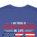Proud Daughter of a Veteran: Military Design T-Shirt Celebrating Family Legacy