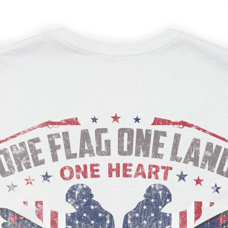 United We Stand: One Flag, One Land, One Heart, One Hand, One Nation Evermore T-Shirt