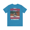 Proud Veteran, Priceless Grandpa: Military Design T-Shirt Celebrating Family and Service