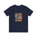 Triple Legacy: Dad, Grandpa, and Vietnam Veteran - Military Design T-Shirt Celebrating Generations