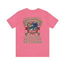 Earned, Not Inherited: Military Design T-Shirt - 'I Have Earned It with My Blood, Sweat & Tears - You Cannot Inherit the Title of Veteran