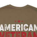 American Veteran: Made in USA, Served with Honor - Military Design T-Shirt for True Patriots