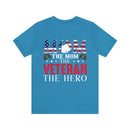 The Mom, The Veteran, The Hero: Military Design T-Shirt