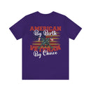 American by Birth, Veteran by Choice: Patriotic Military Design T-Shirt for True Patriots