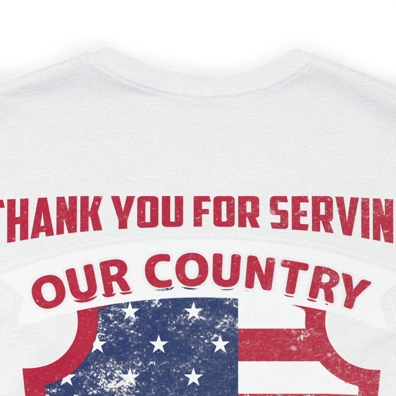 Defenders of Freedom: Thank You for Serving Our Country Military T-Shirt