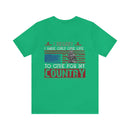 Ultimate Sacrifice: Military Design T-Shirt - 'Regretfully, I Have Only One Life to Give for My Country
