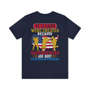 Real-Life Heroes: Veteran T-Shirt Honoring Those Who Serve While Superheroes Fight in Cinemas