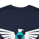 Spreading Wings of Awareness: PTSD Awareness Eagle Design Cotton T-Shirt