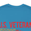 U.S. Veteran: Military Design T-Shirt - I Walked the Walk, Defending Our Nation