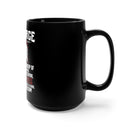 Air Force Defenders of Freedom Military Design Black Mug - Celebrate Our High-Flying Heroes!