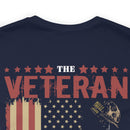 Guardians of Freedom: Military Design T-Shirt Celebrating Veterans and the Gift of Liberty
