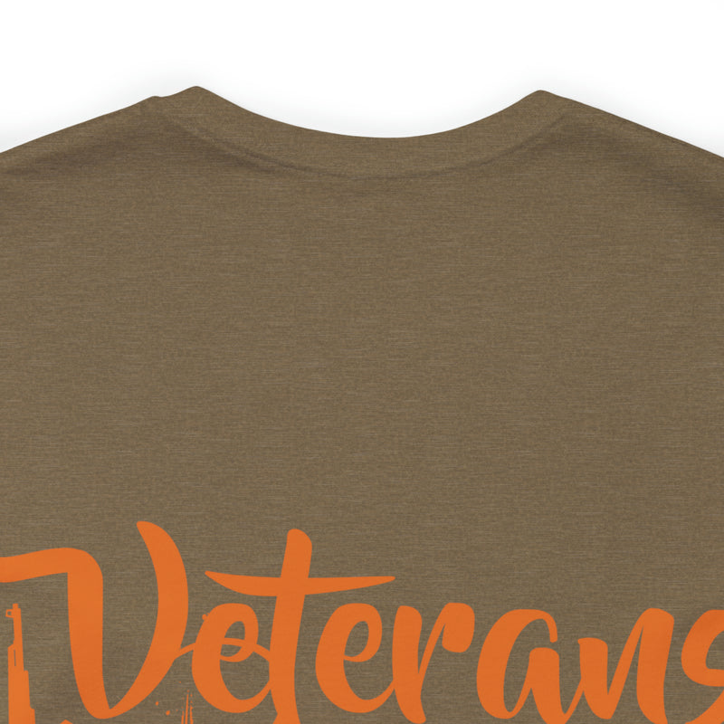 American Heroes: Veterans, True Patriots" Military Design T-Shirt