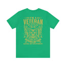 Sarcastic Veteran T-Shirt: My Level of Sarcasm Depends on Your Level of Stupidity
