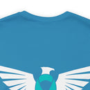 Spreading Wings of Awareness: PTSD Awareness Eagle Design Cotton T-Shirt