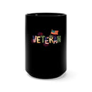 Salute Our Heroes with the 15oz Military Design Black Mug: Veteran Appreciation Edition