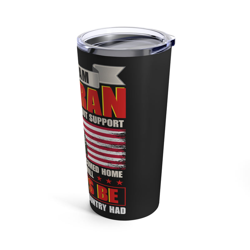 Vietnam Veteran's Resilience: Honoring Unsung Heroes with our 20oz Military Design Tumbler