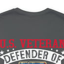 Military Design T-Shirt: U.S. Veteran - Defender of Liberty and Freedom