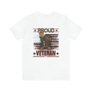 Proud Veteran: Military Design T-Shirt - Wear Your Service with Pride!