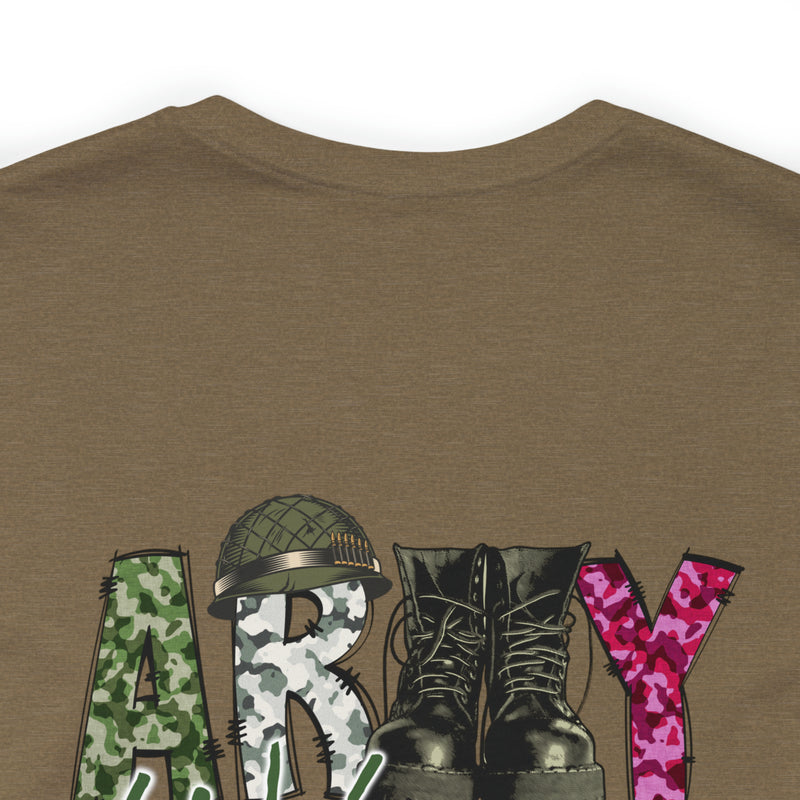 Army Wife: Military Design T-Shirt for Strong and Supportive Partners!