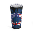 U.S. Army Veteran: 20oz Military Design Tumbler - Honor Your Service with Pride!