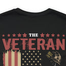 Guardians of Freedom: Military Design T-Shirt Celebrating Veterans and the Gift of Liberty