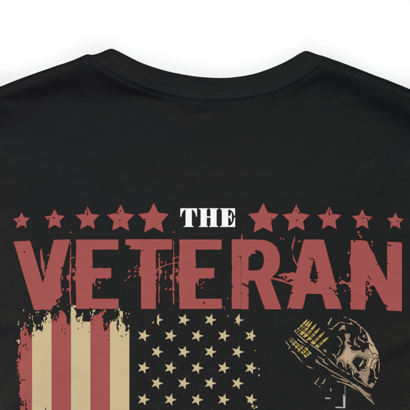 Guardians of Freedom: Military Design T-Shirt Celebrating Veterans and the Gift of Liberty