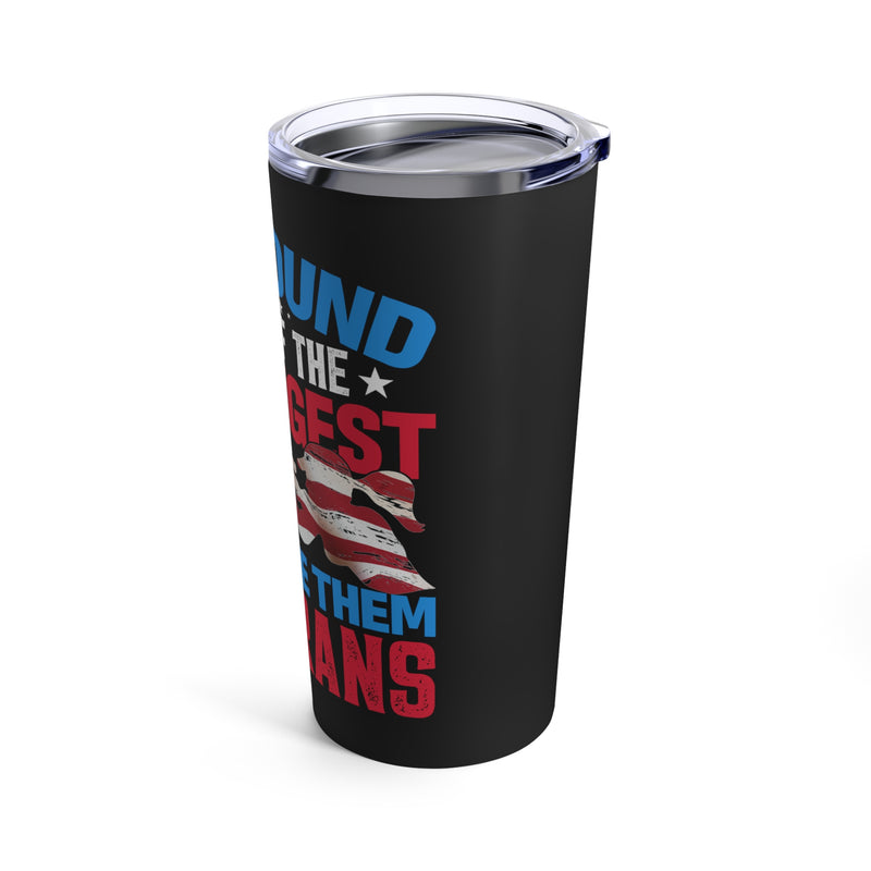 Resilient 20oz Military Design Tumbler: 'God Found Some of the Strongest Women and Made Them Veterans' Black Background