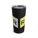 Ranger Pride: 20oz Military Design Tumbler - Black Background Edition