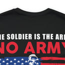 The Heart of the Army: Military Design T-Shirt - Soldiers Make the Army, Army Makes the Difference