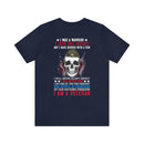Warrior's Resolve: Military Design T-Shirt - 'I Was a Warrior, Not a Hero, But Served with a Few - Defeat is Not an Option, Quitting is Never an Option - Proud Veteran of the One Percent, Guardians of our Nation's Freedom