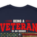 Proud Veteran, Priceless Grandpa: Military Design T-Shirt Celebrating Family and Service