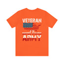 United States Army Veteran: Military Design T-Shirt Honoring Service and Sacrifice