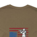 Proud Veteran: United States Army Military Design T-Shirt Saluting Service and Sacrifice