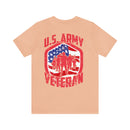 U.S. Army Veteran: Military Design T-Shirt - Proudly Serving with Honor and Courage